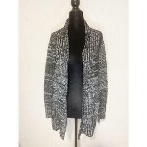 Collective Concepts Black and Silver Cardigan